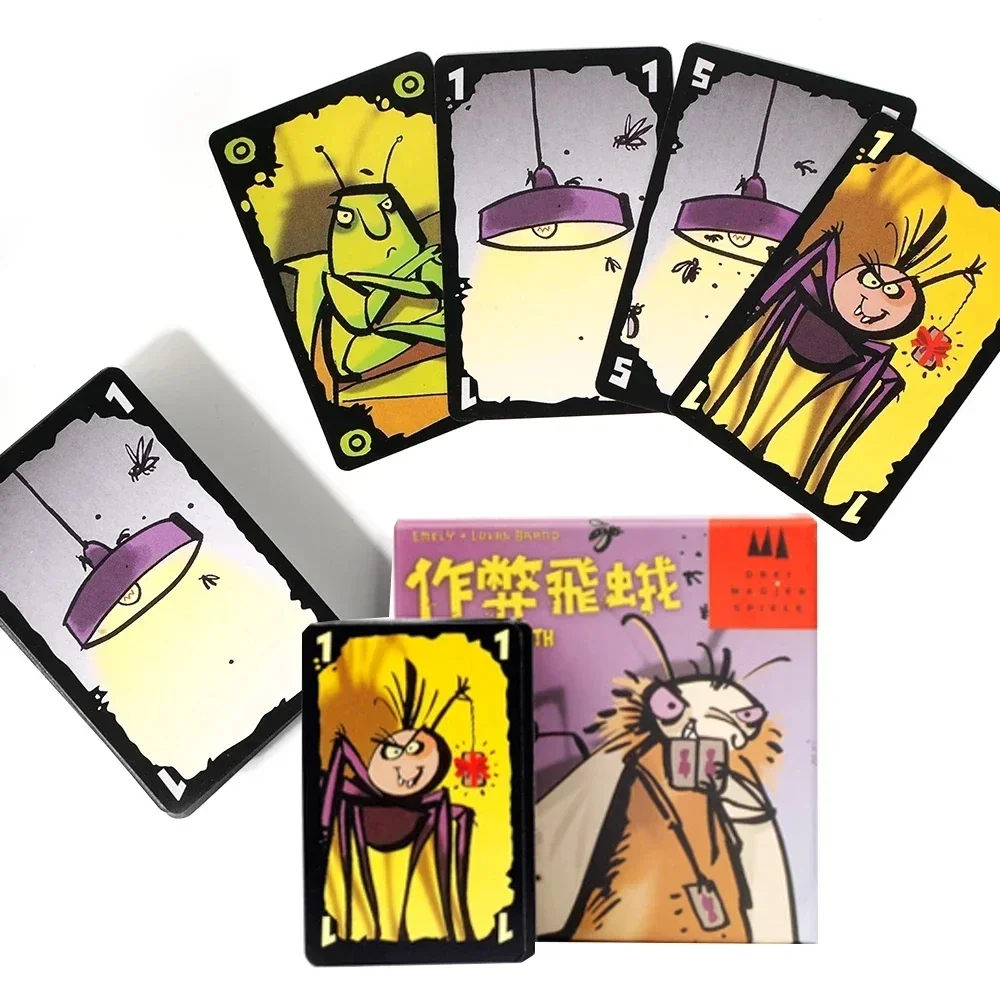 Mogel Motte Polilla Tramposa Card Game Devir-game moth cheate /Royal Cheating Moth Juego Polilla Tramposa, Juego de mesa, Ju