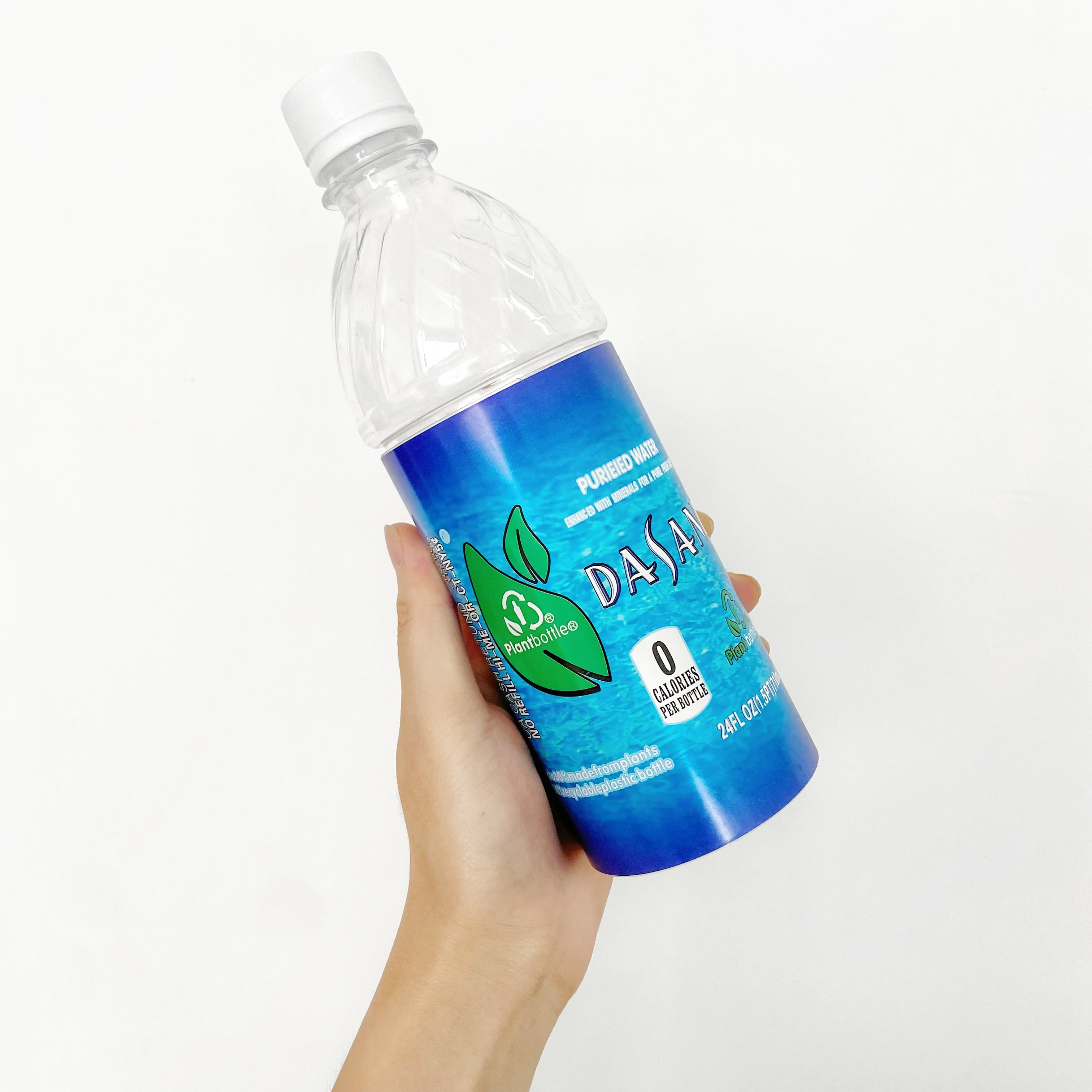 Dasani stash garrafa de água segura desvio seguro diy garrafa vazia com uma bolsa à prova de cheiro de qualidade alimentar