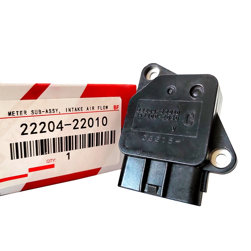 22204-22010 para Toyota Camry Corolla 4runner MAF sensor medidor de fluxo de ar maciço 197400 -2030 2220422010 1974002030