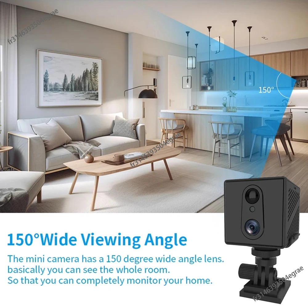 256/64GB 4G Sim-kaart Mini Camera 5MP 3000mAh Batterij Draadloze Wifi Nachtzicht Bewegingsdetectie CCTV Twee-weg voice IP Camera