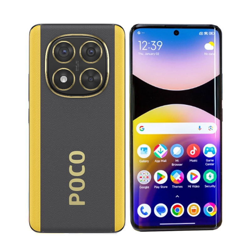 Estreno mundial POCO X7 versión Global Smartphone Dimensity 7300-Ultra 6,67 "1.5K AMOLED pantalla curva 45W Turbo carga NFC