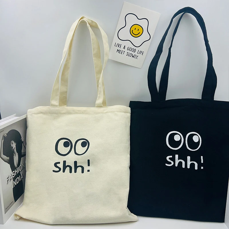 大容量キャンバスハンドバッグ,1ピース,大型ランドセル,毎日の絵画のハンドバッグ,新品,シンプル