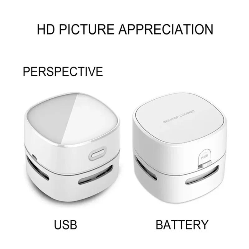 Xiaomi Handheld Desktop Vacuum Cleaner Mini Portable Table Dust Vacuum Table  Desktop Keyboard Cleaning Tools for Home Office