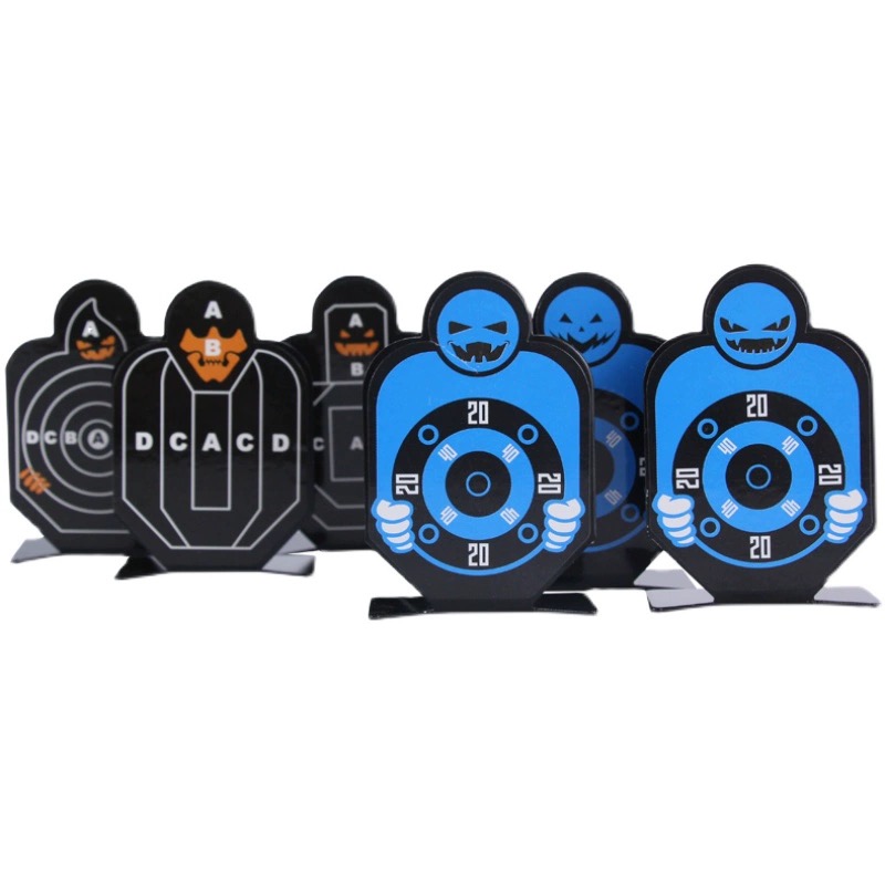 Slingshot Stainless Steel Target Soft Bullet Gun Target Shooting Practice Metal Iron Toy Targets Slingshot Accessories