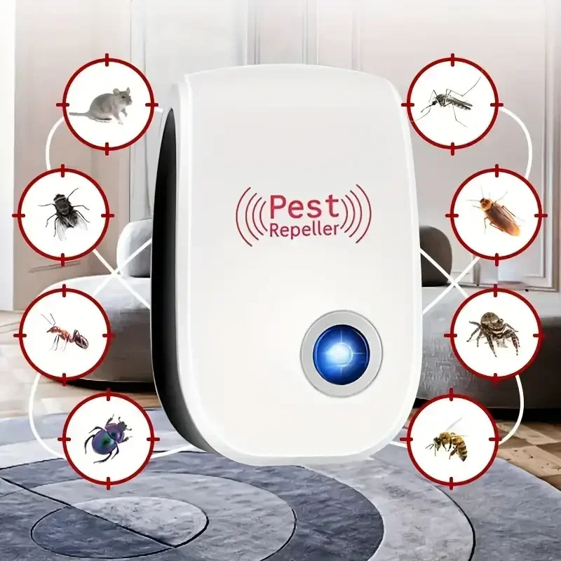 Repellente per parassiti ad ultrasuoni plug-in - Efficace controllo degli insetti interni per zanzare, topi, ragni, formiche, scarafaggi - Genera dei bambini
