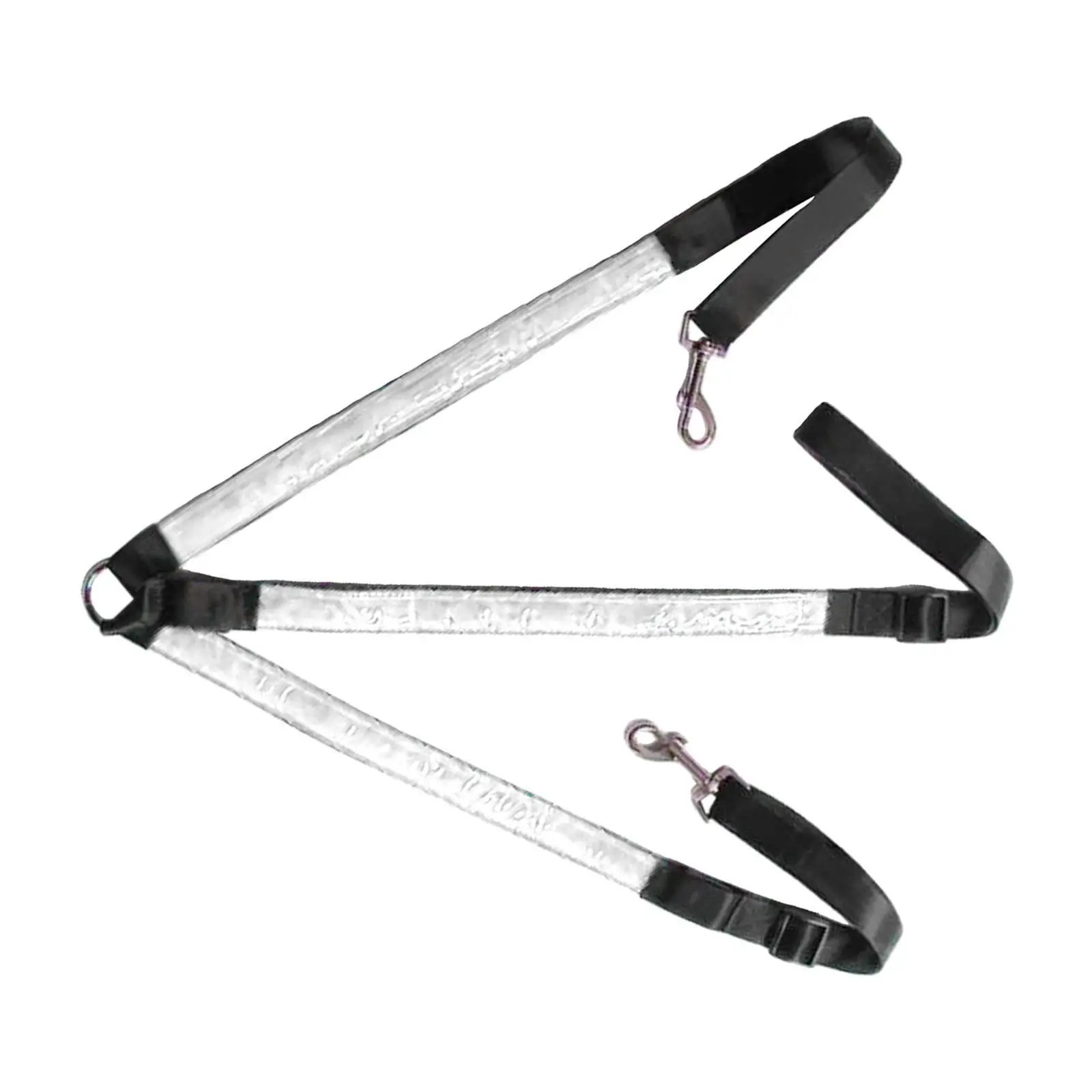 ปลอกคอเต้านม LED แบบปรับได้สายรัดกลางแจ้งที่มองเห็นได้สูงสีแดง
