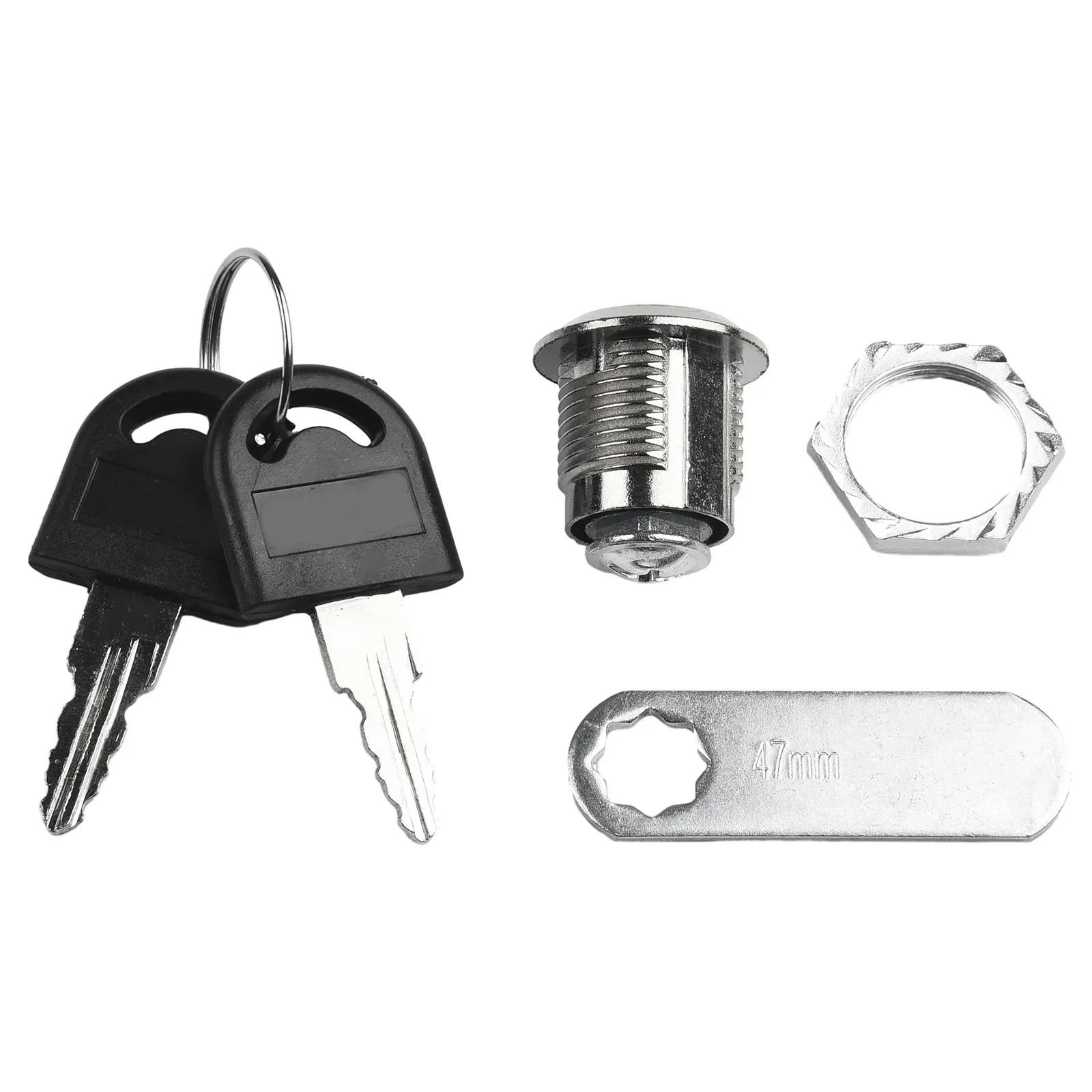 Mailbox Storage Cabinet Lock Cam Lock Security Lock 16-30mm Cam Lock Door Mail Box Furniture Locker 2 Key Iron Cabinet Lock