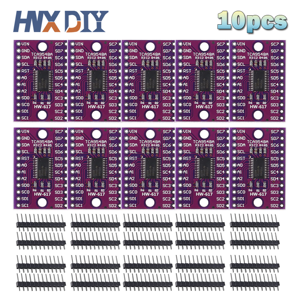 Коммутационная плата TCA9548A I2C IIC мультиплексор, 8-канальная Плата расширения для Arduino, 1/5/10 шт.