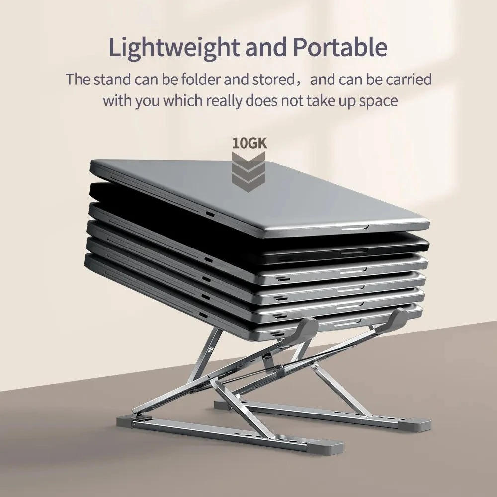 NEW N8 N3 Adjustable Laptop Stand Aluminum for Macbook Tablet Notebook Stand Table Cooling Pad Foldable Laptop Holder