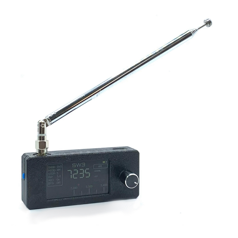 BABQ 0,5-108 mhz SI4732 Radio, Mini Receptor de Radio HF SW MW VHF Receptor de Radio