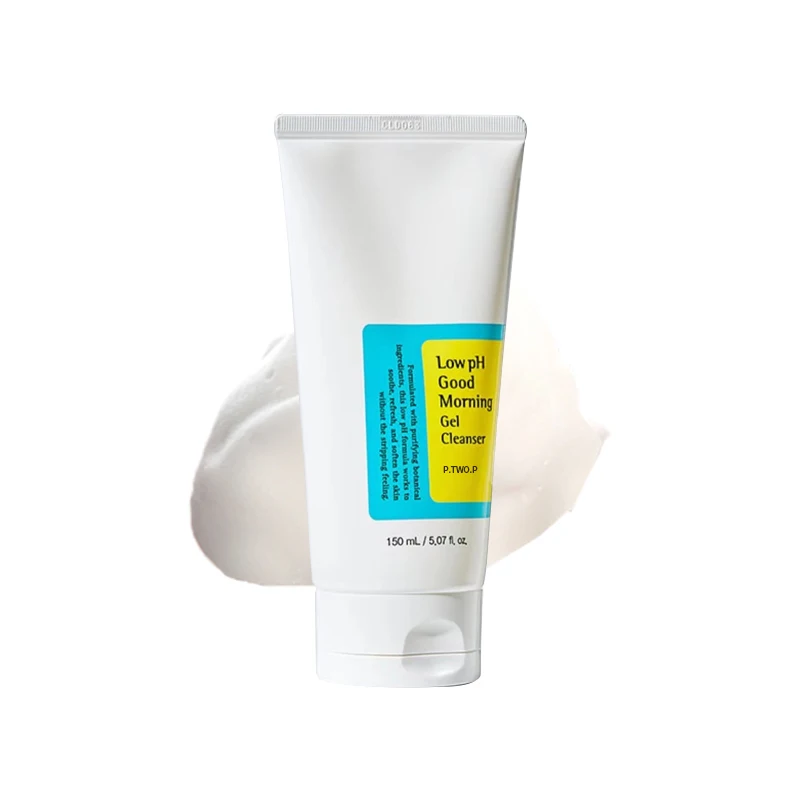 Ptwop baixo ph 150ml limpador facial suave controle de óleo hidratante lavagem facial clareamento espuma facial esfoliante remoção profunda