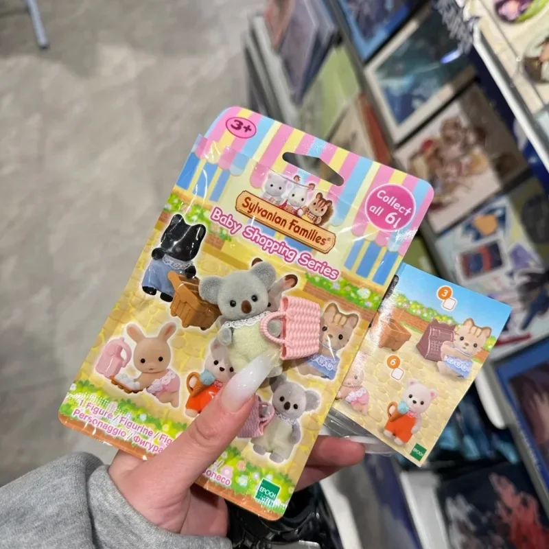 Sylvanian ครอบครัว Ternurines ของเล่นสาวตัวเลขของเล่นเด็ก Calico Critters อะนิเมะเด็กน่ารักเทศกาลช้อปปิ้ง Blind กระเป๋า