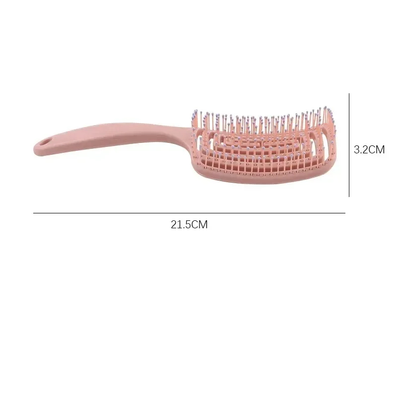 Multi-Function Massage Hair Comb - Wet Hair Anti-Static Styling, Women's Exfoliating Salon Tool