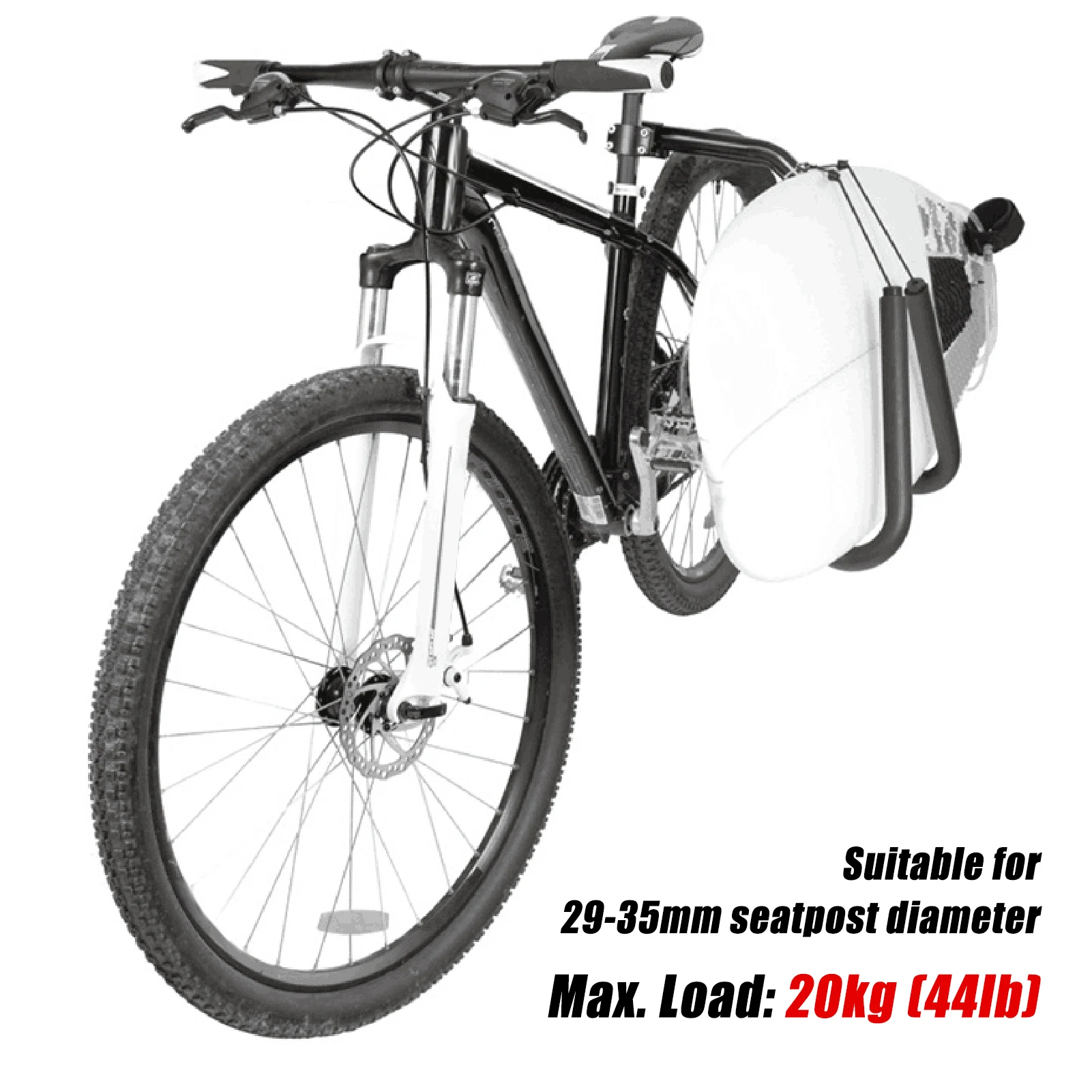 CZ-92-soporte para tabla de Surf, accesorio ajustable y portátil, lateral, para moto, Wakeboard