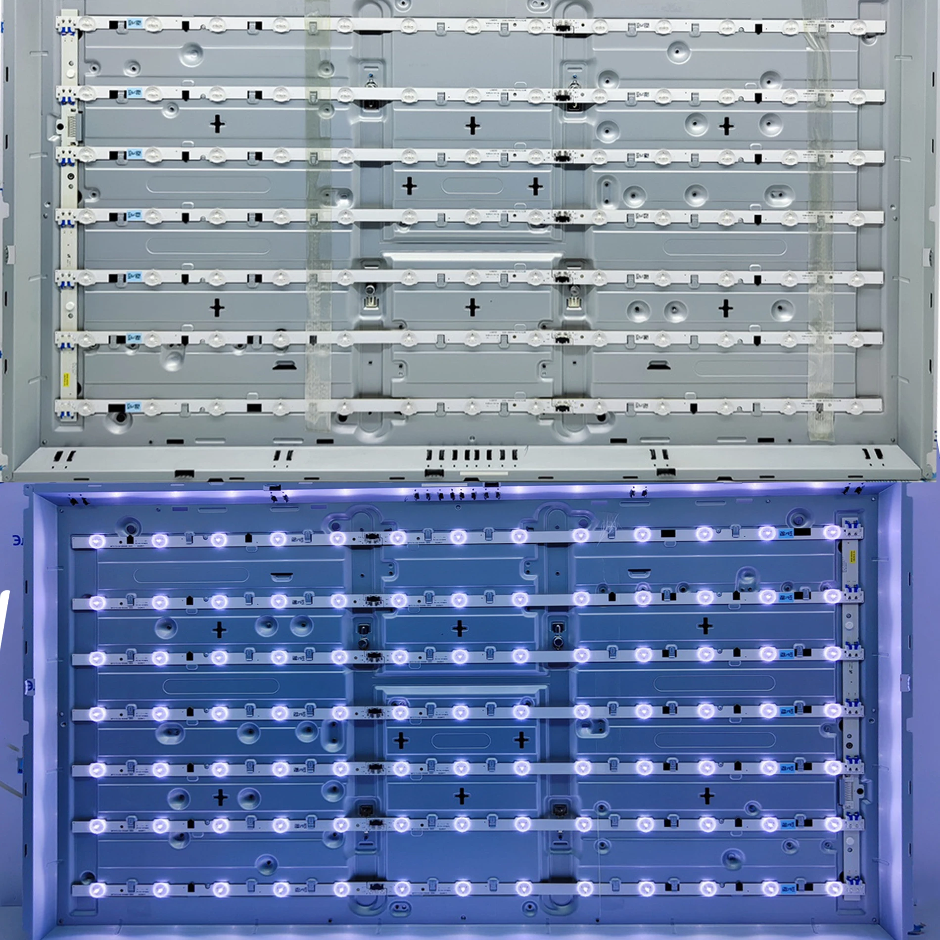 14 sztuk taśma LED dla UE39F5000AK UE39F5000AW UE39F5300 UE39F5500AK UE39F5030AK UE39F5500 BN96-25302A BN96-25303A 27896A 27897A
