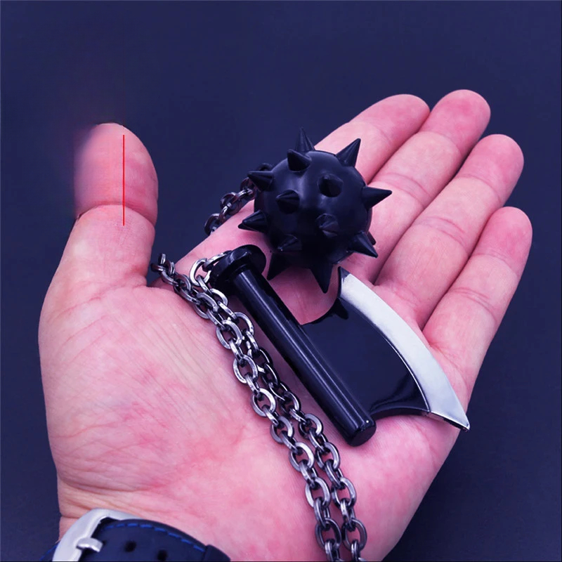 New 40cm Demo Slaye Sword The Stone Hashira Gyomei Himejima Nichirin Blade Anime Peripheral Keychain Collection Display Toys