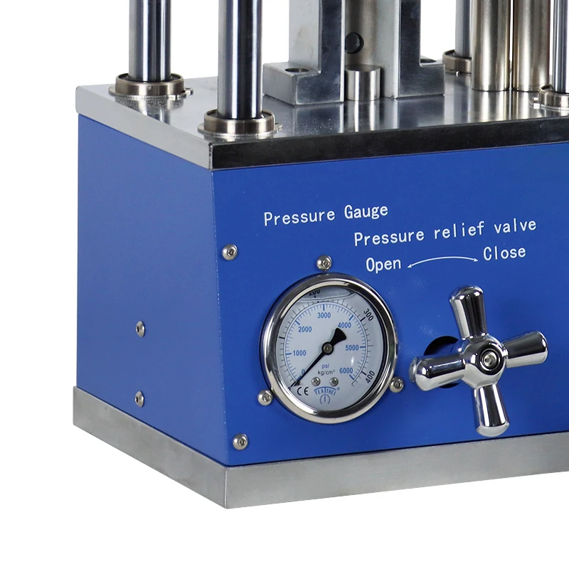 18650 Manual Cylindrical Battery Hydraulic Third Crimper Crimping/Sealing Machine For Lab Sealer