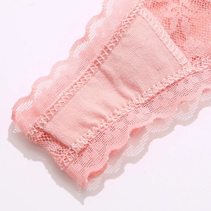 3PCS เซ็กซี่ลูกไม้ G-String สําหรับกางเกงผู้หญิงโปร่งใสดอกไม้ Thongs ผู้หญิงต่ําเอวหญิงกางเกงหญิงชุดชั้นใน M-XL