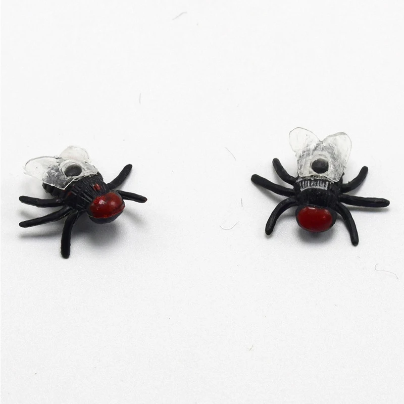 20pc fun toy fake fly realistic insect toy scary disgusting joke April Fools Day prank toy props