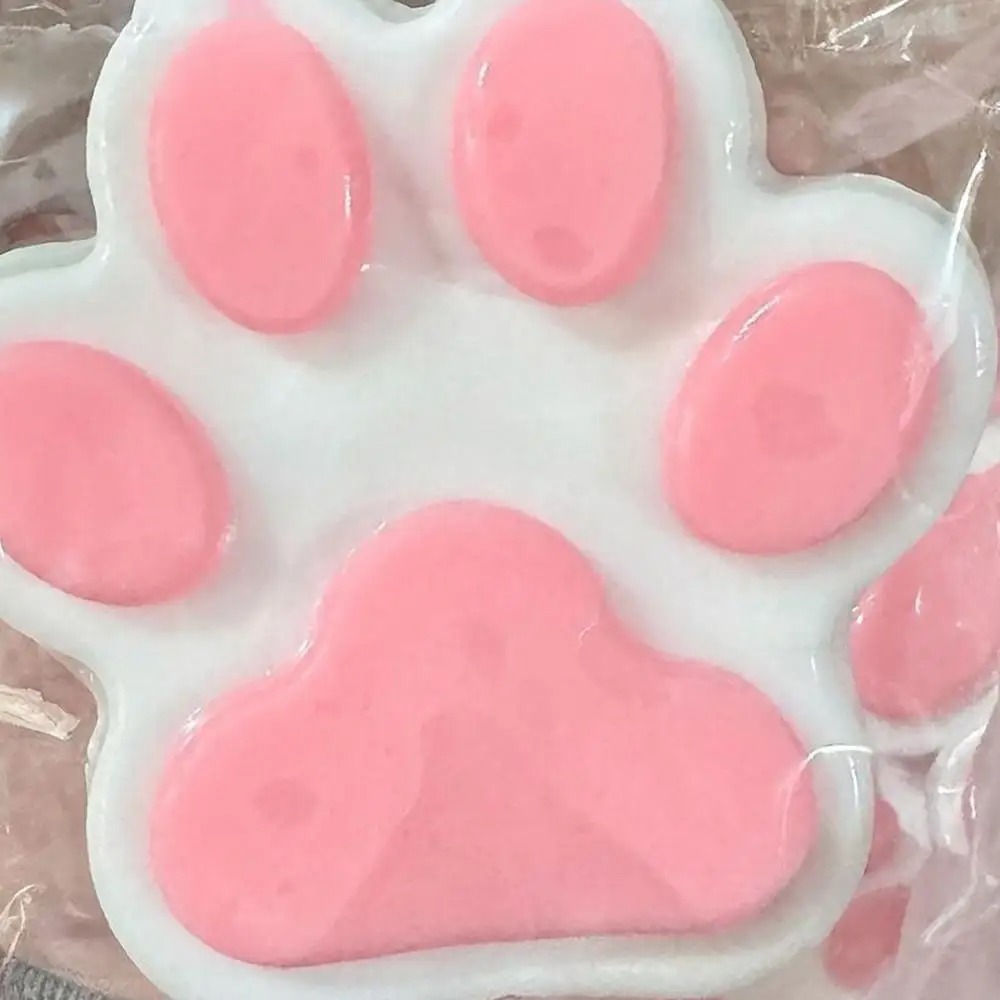 Grande gato pata squeeze brinquedo macio pegajoso silicone pvc alívio do estresse descompressão pitada brinquedo para adultos crianças alívio do estresse brinquedos