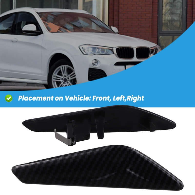 Newfront Side Fender Trim Finisher 51117338569 51117338570 For BMW F25 F26 2013-2017