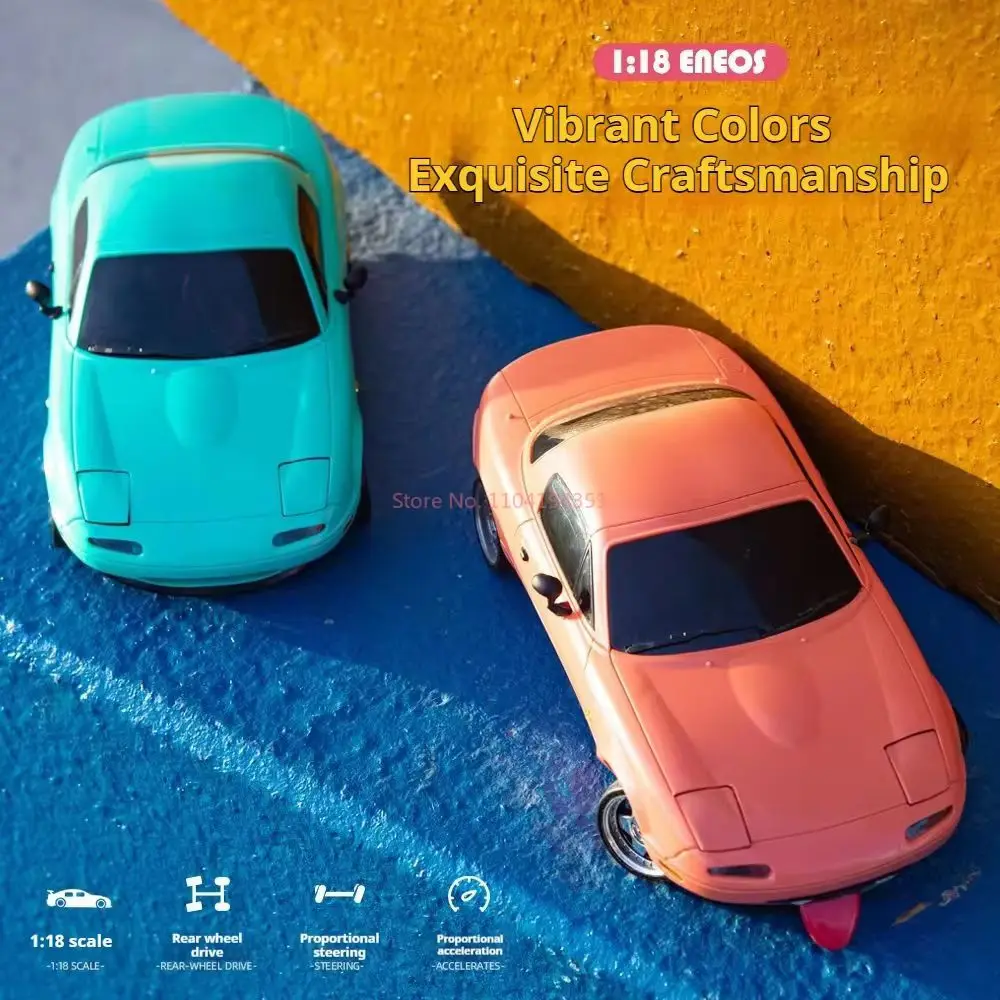 ในสต็อกใหม่ 1:18 น่ารัก Mx-5 Miata Rx7 Rc Drift รถ 2.4g Esp Gyro Flip-Up Light Full Scale รีโมทคอนโทรลของเล่นรถ xmas ของขวัญ