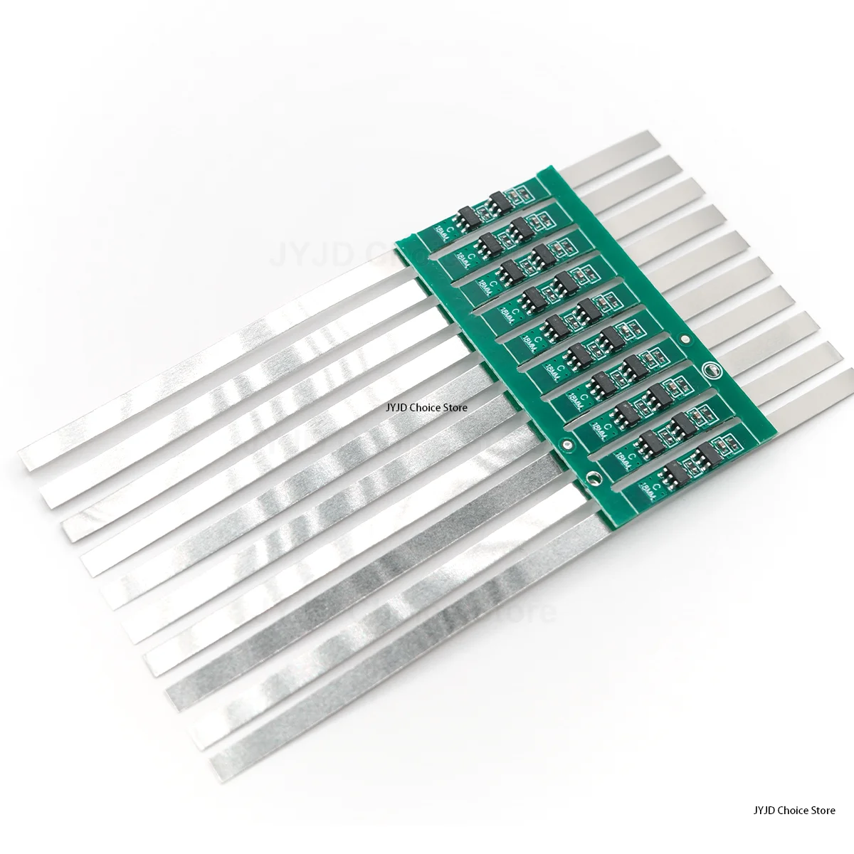 10 Uds 3,7 V 3A li-ion BMS PCM Placa de protección de batería pcm para batería de iones de litio 18650 li