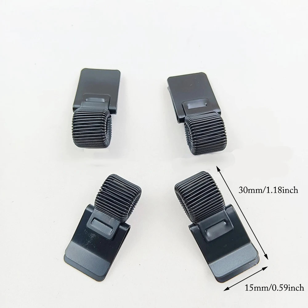 1/3PCS Notepad Portable Spring Pen Slot Multifunctional Telescopic Spring Electroplating Pen Clip Fixed Stationery Accessories