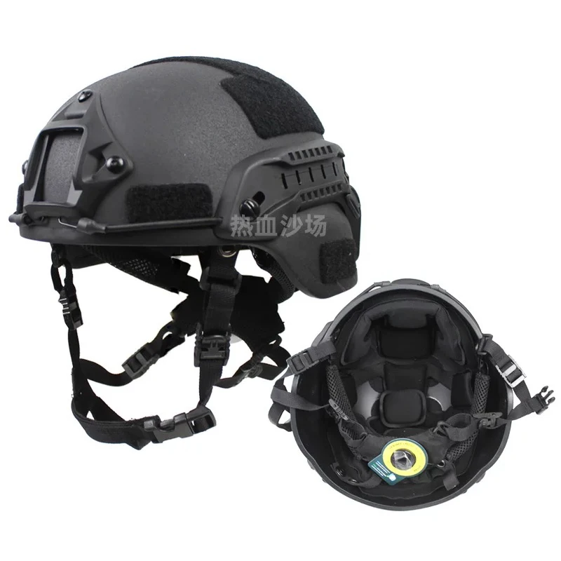 MICH2000 戦術ヘルメット特殊作戦トレーニング NIJ IIIA ウェンディサスペンションパッド弾道ヘルメット安全保護