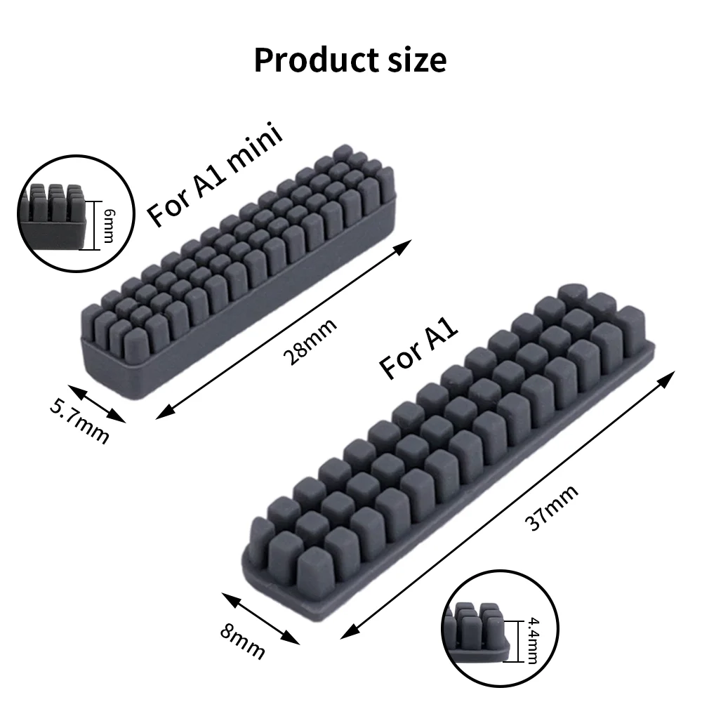 ノズルブラシ Bambu Lab A1/A1 ミニワイパーシリコンブラシ温床マウントスクラバークリーニングツール Bambulab プリンタ部品用