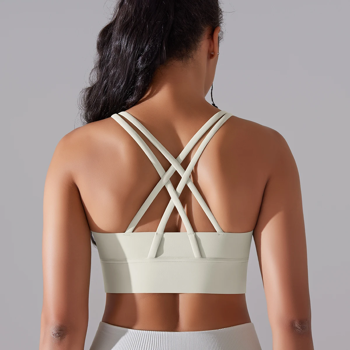 Vrouwen Yoga BraTank Tops voor Fitness Naakt Gevoel Sportbeha Gym Vest Vrouwen Hemdje Workout Ondergoed Sportkleding Outfit