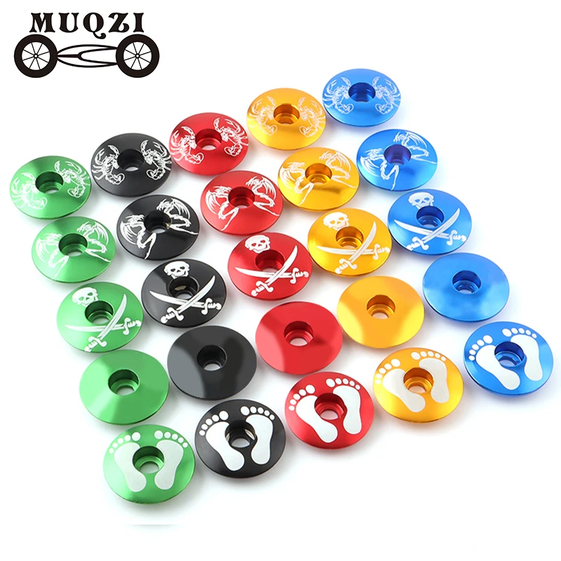 MUQZI Xe Đạp Tai Nghe Bọc Hợp Kim Nhôm Cực Ligh Rửa Chén Hình Xe Đạp Fixed Gear Gấp Phần Tai Nghe Hàng Đầu mũ Lưỡi Trai