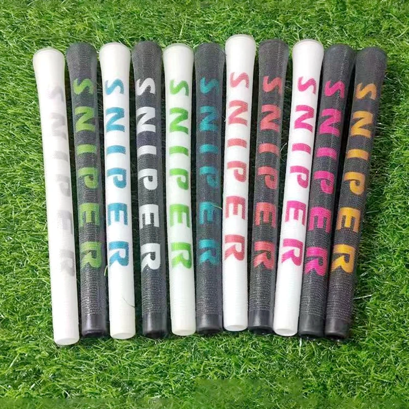 스나이퍼 골프 클럽 그립 남성용/여성용 눈부신 크리스탈 2X2 표준 골프 아이언/우드 유니버설 그립 12가지 색상.