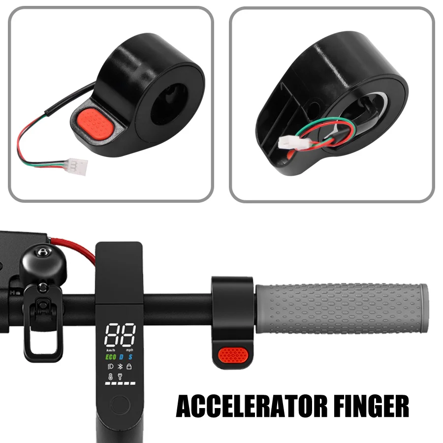 Acelerador de diâmetro de polegar para xiaomi m365 pro pro2 4pro mi3 /3lite scooter elétrico peças de reposição scooter acelerador eletrônico