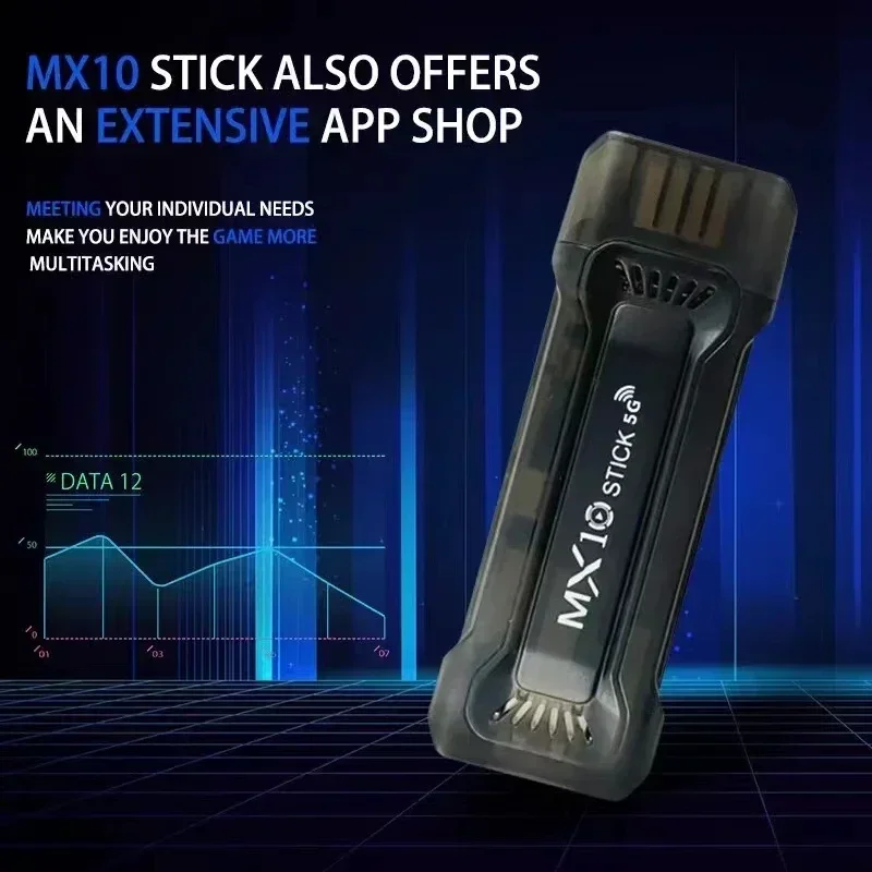 Wholesale MX10 TV Stick RK3228A HDR IPTV 4K Smart TV Dongle Dual Wifi 1GB 8GB 4 Core 64bit Android TV Box With Remote Control