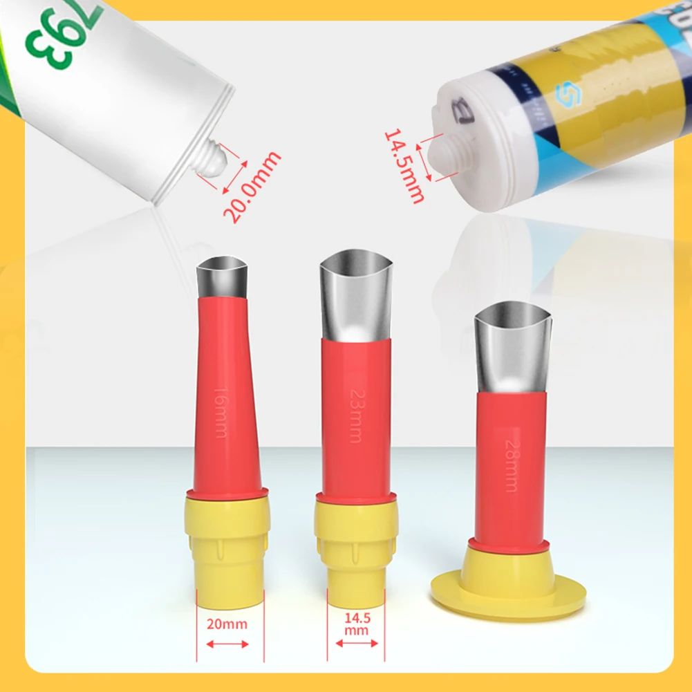 22 pz in acciaio inox calafataggio ugello applicatore calafataggio Finisher colla Silicone sigillante strumento di finitura cucina bagno lavello giunto