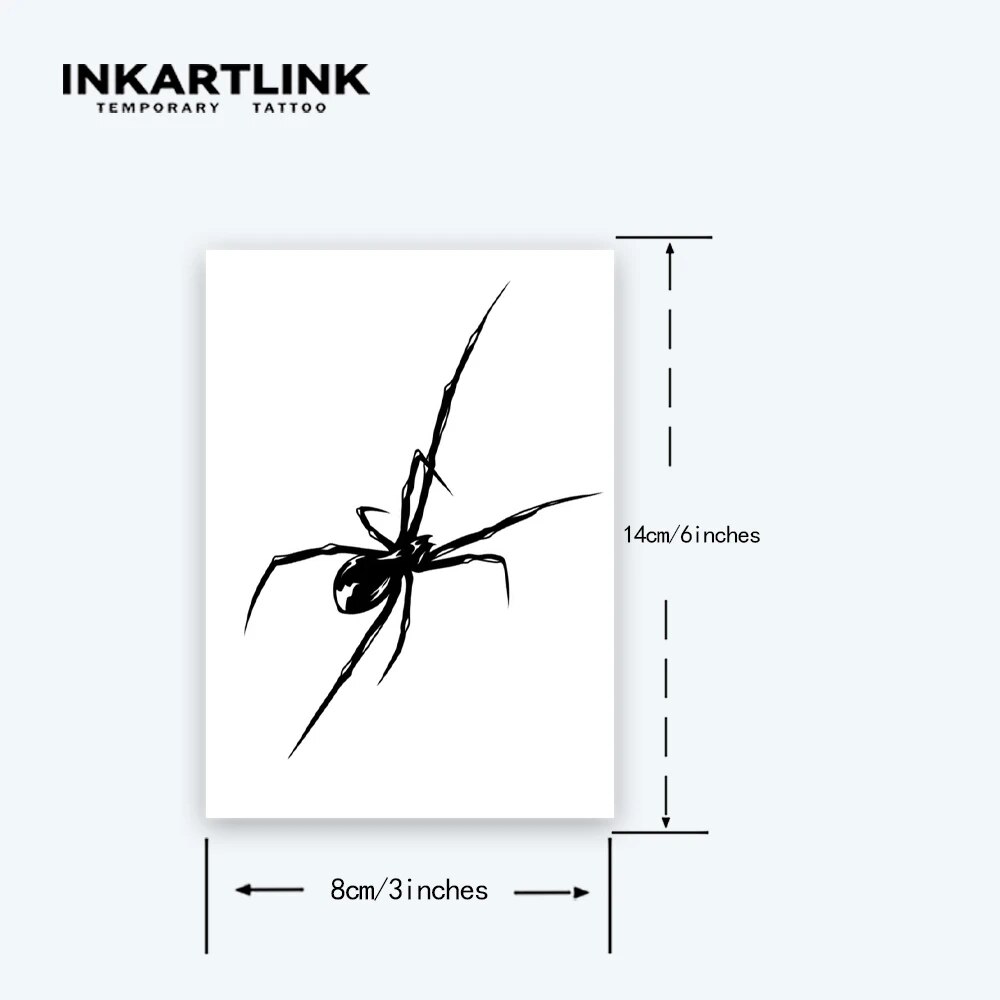 スパイダー一時的なタトゥー、15 日間持続する新技術マジック防水半永久ステッカー。