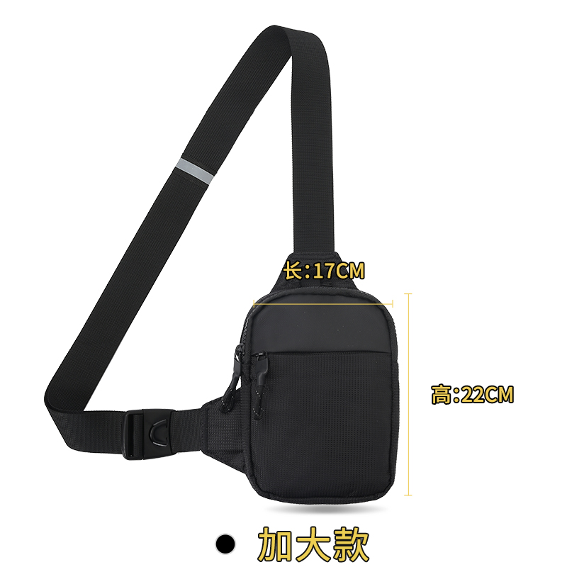 Neue Sport Brusttasche Herren Ultrakleine Handy Messenger Bag Hüfttasche Multifunktions-Handgepäcktasche