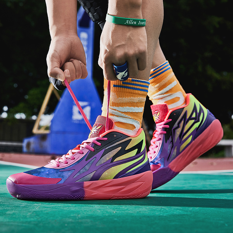 Hochwertige Lamelo Ball 2. Generation Basketballschuhe Tatsächlicher Kampf Rutschfeste neue Sportschuhe für Männer und Frauen