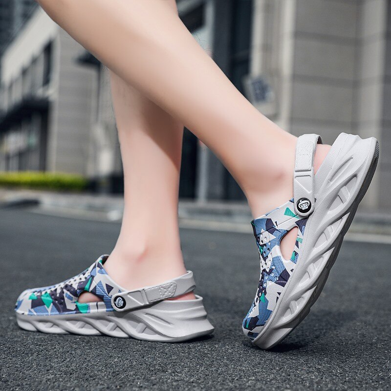 Clearance_Unisex Summer Slippers Men Clogs Platform Women Beach Sandals Outdoor Casual Non-slip_Continuous updates