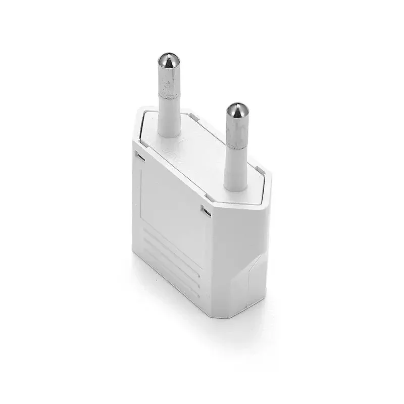 1-100 Uds 4,0/4,8mm adaptador de enchufe UE EE. UU. Israel a Euro KR BR Brasil convertidor de enchufe adaptador de corriente de viaje americano enchufe