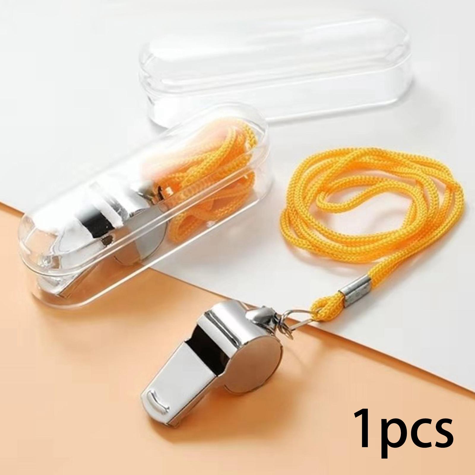 Sportpfeifen, super laute Metallpfeife für Fußball, Basketball, Notfall