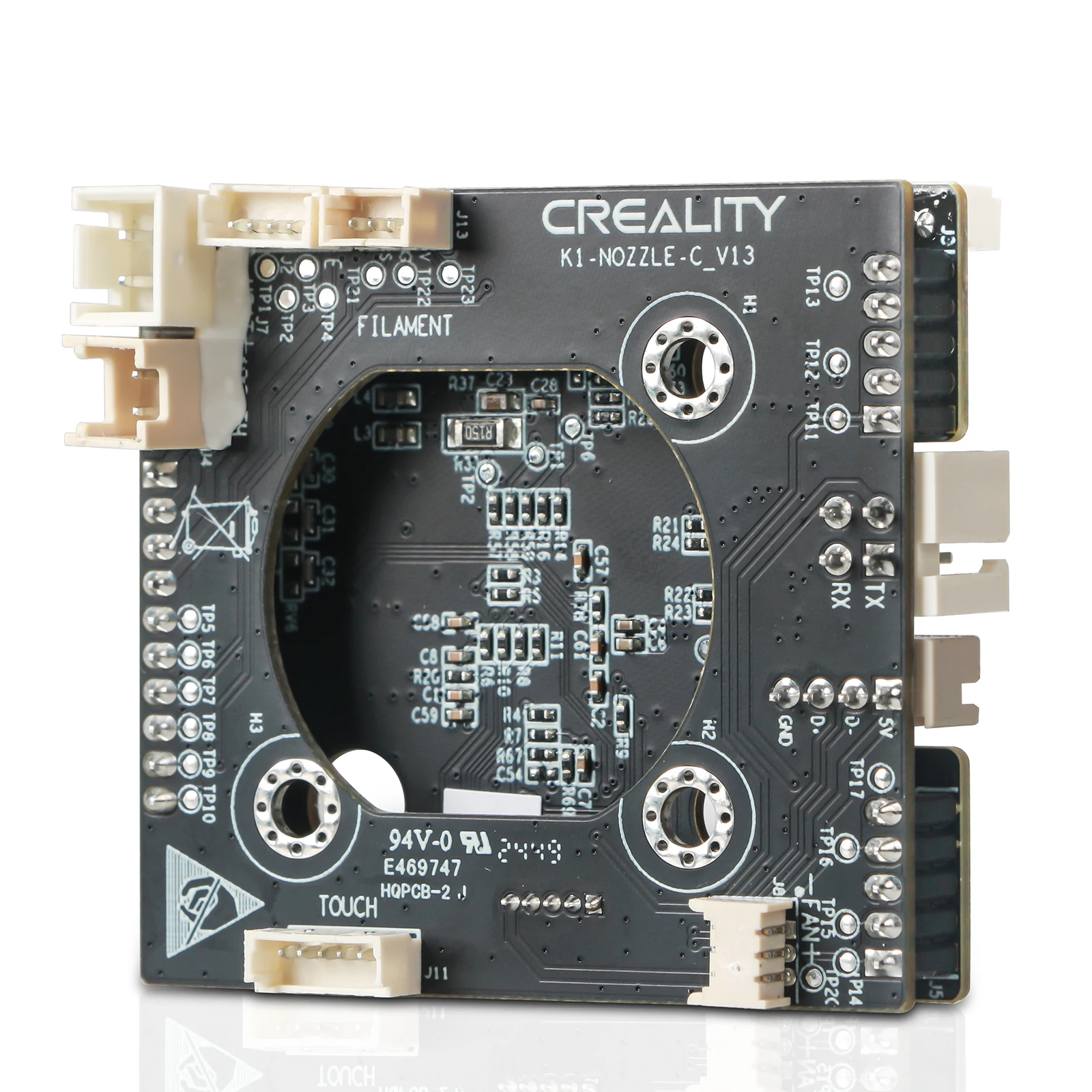Creality оригинальная плата адаптера PCBA_G_For K1/KIC/K1 MAX_T9_GD32F303CBT6 NOZZLE-C-V13 Замена аксессуаров для 3D-принтеров