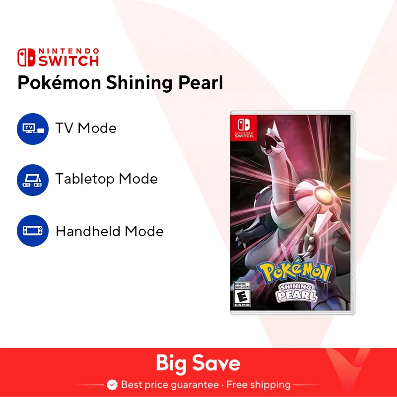 Pokemon Shining Pearl Nintendo Switch-Spiel bietet offizielle Original-Spielkarten-Abenteuer-Genre für Switch oled Lite