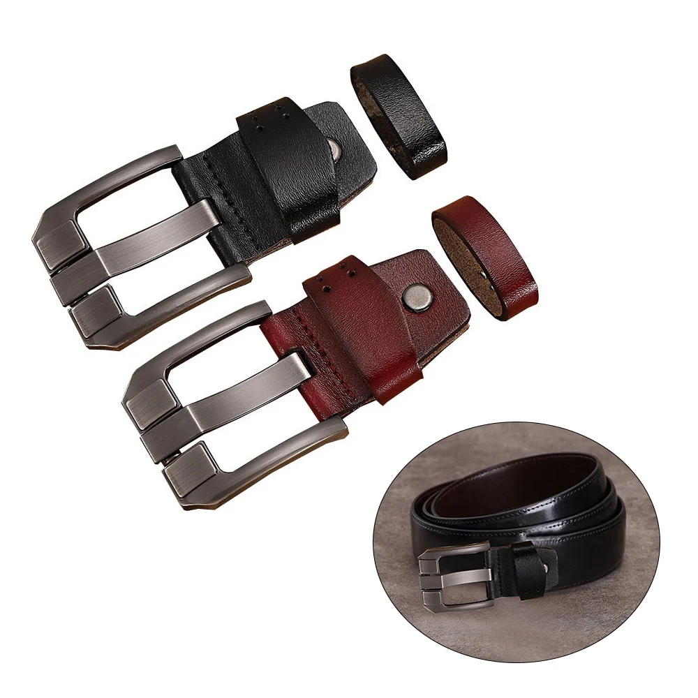 1 PC ชายเข็มขัดหัวเข็มขัด Buckels DIY Handmade เปลี่ยนเข็มขัดหนัง CRAFT อุปกรณ์เสริม