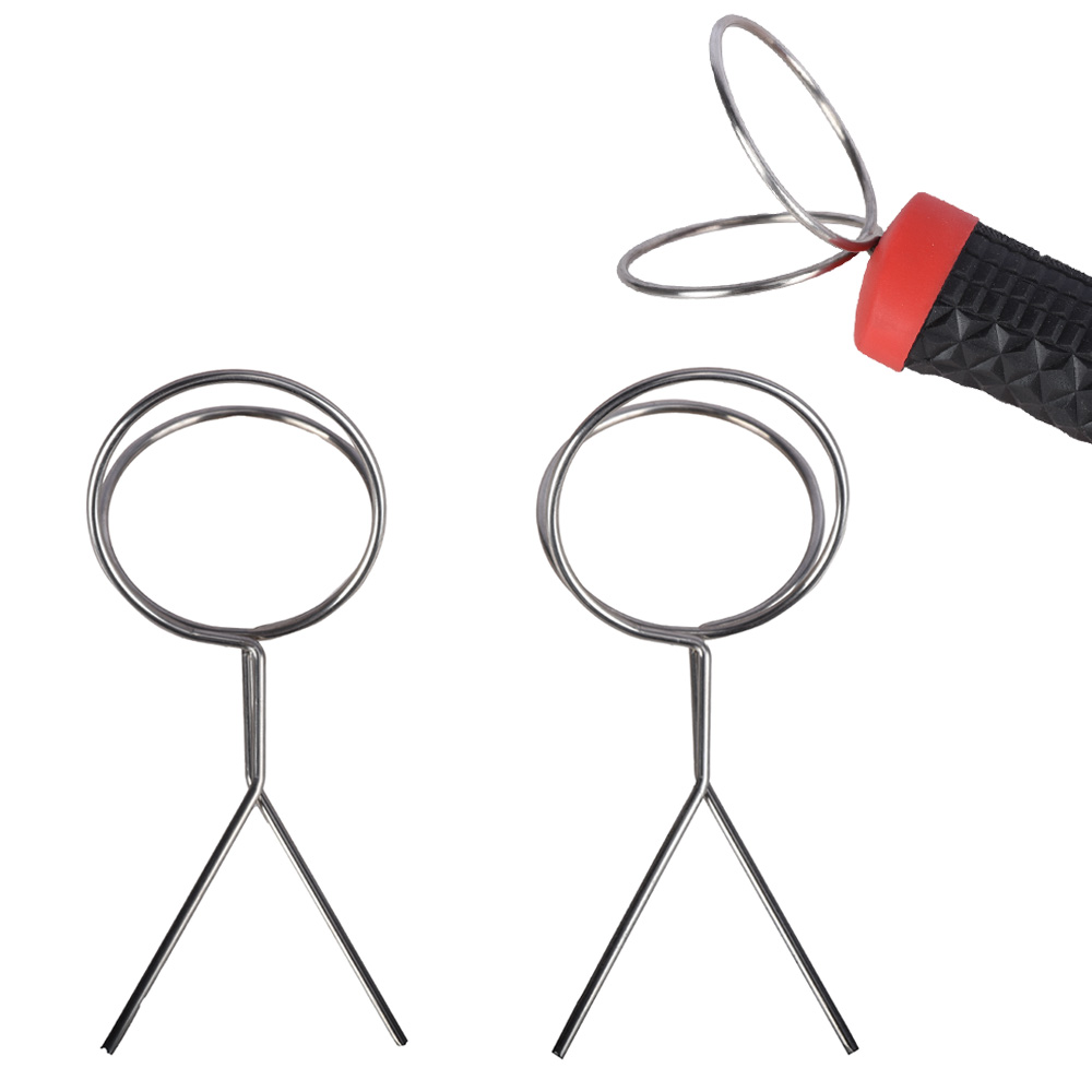 2pcs Golf Ball Retriever 60 มม.คลิป Grabber,ลูกกอล์ฟรถกระบะเครื่องมือ Picker สําหรับ Practice,การฝึกอบรม & Park อุปกรณ์กอล์ฟ