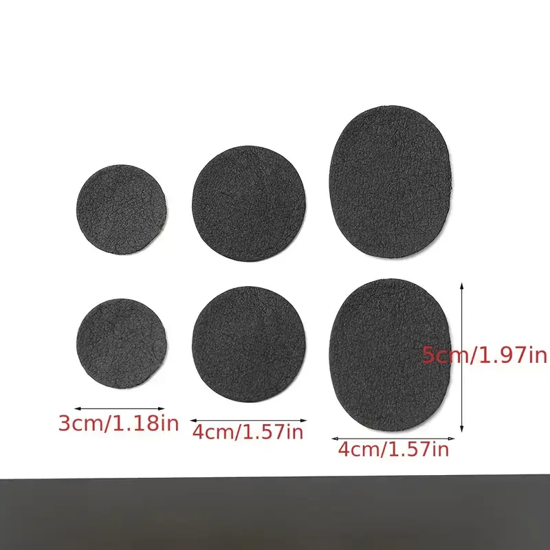 Front patch self-adhesive sneaker mesh patch heel sticker