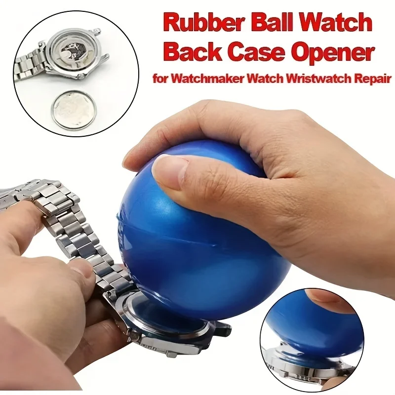 Strumento di riparazione dell'orologio, apri sfera in gomma, apri inferiore, apri coperchio posteriore rotante, apri sfera in gomma, copertura posteriore