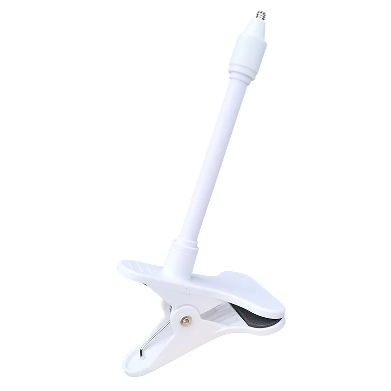 Soporte de abrazadera para cámara Flexible portátil, soporte para Monitor de bebé, soporte para cámara web, soporte Flexible sin perforaciones con Clip