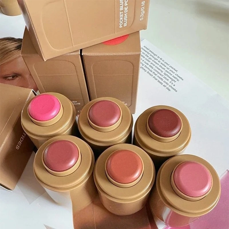 Maquillaje mejilla rubor crema colorete palo brillo de labios funda de teléfono para iPhone nuevo tostada SALTY TAN frambuesa Espresso lápiz labial INS